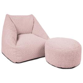 rucomfy Kids Snuggle Bean Bag Chair And Footstool