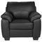 Argos Home Logan Leather Mix Armchair - Black