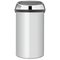 Brabantia 60 Litre Touch Top Lid Kicthen Bin - Metallic Grey
