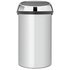Brabantia 60 Litre Touch Top Lid Kicthen Bin - Metallic Grey