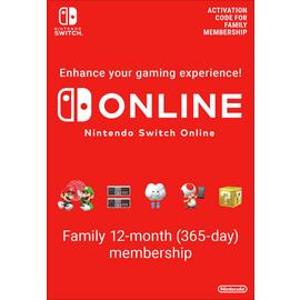 Nintendo Switch Online 12 Month Family Membership