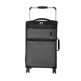 IT Luggage World's Lightest 8 Wheel Soft Cabin Suitcase