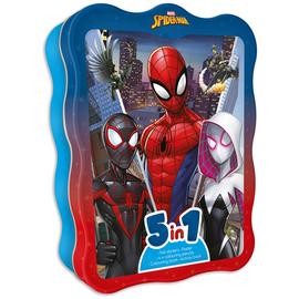 Marvel Spiderman 5 in 1 Book Tin