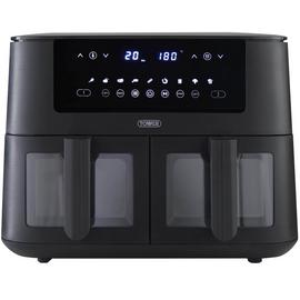 Tower T17151 Vortx Dual Basket 8L Air Fryer - Black
