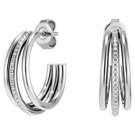 Olivia Burton Stainless Steel Claw Hoop Earrings