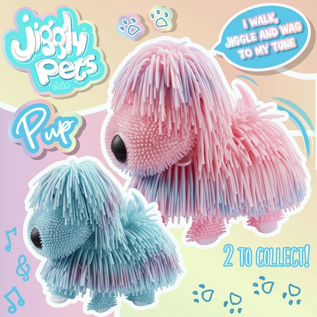 Buy Jiggly Pet Pups Pearlescent Puppy Assortment Electronic toys and robots Argos