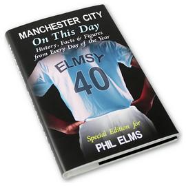 Personalised Message Manchester City Book