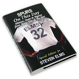 Personalised Message Spurs On This Day Book