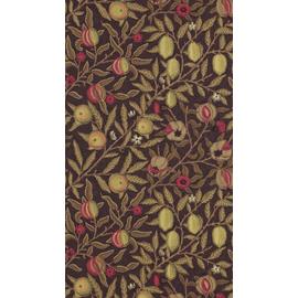 Morris & Co. Pomegranate Brown Floral Wallpaper