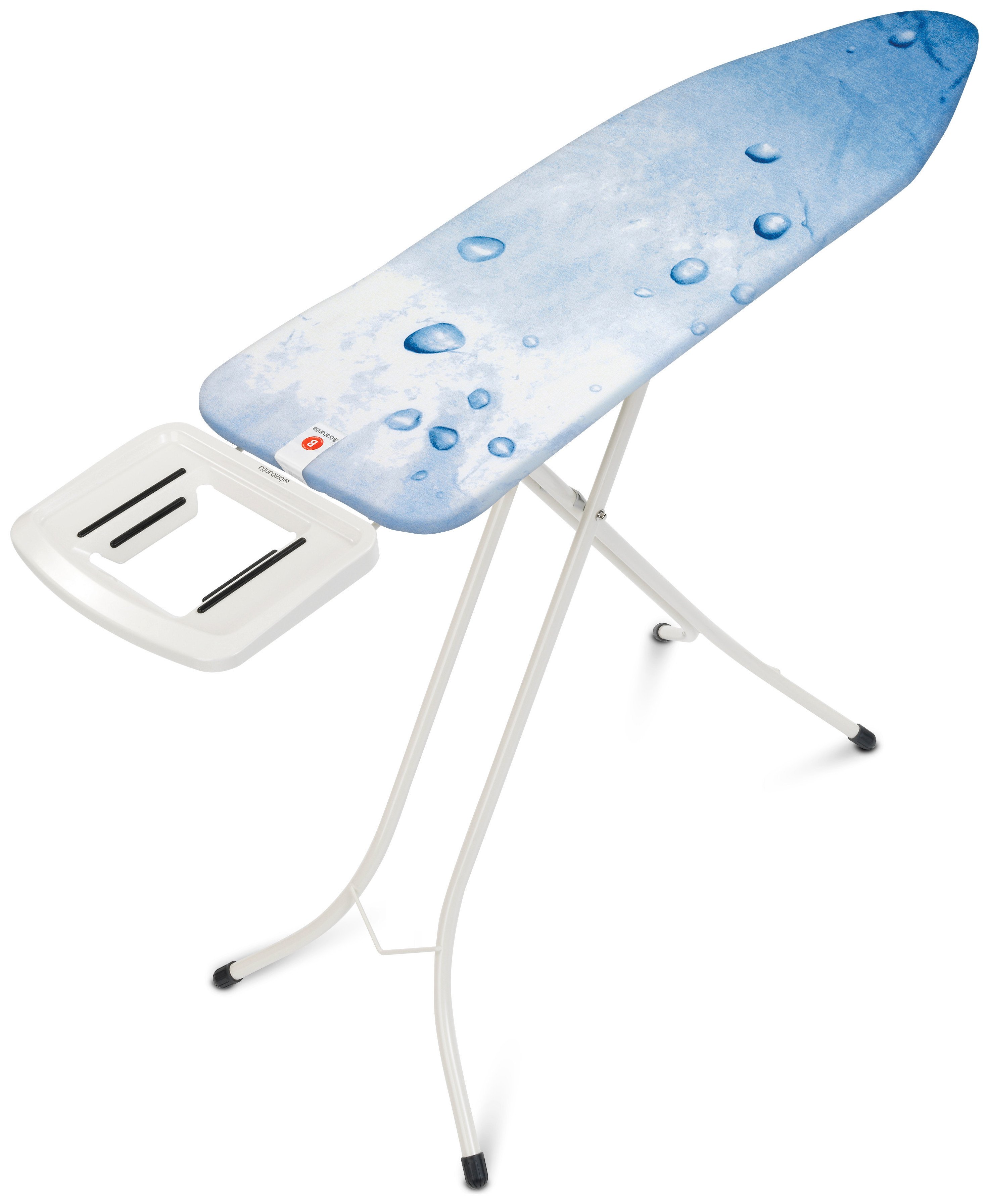 Buy Brabantia Ironing Board 124 X 38 With Iron Rest - Ice Water At ...