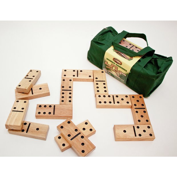 Buy Traditional Garden Games Wooden Dominoes at Argos.co.uk Your