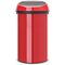Brabantia 60 Litre Touch Lid Kitchen Bin - Passion Red