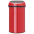 Brabantia 60 Litre Touch Lid Kitchen Bin - Passion Red