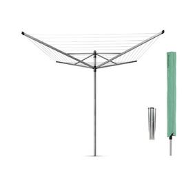 Brabantia 50m Rotary Liftomatic Dryer with Spear and Cover