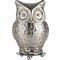 Argos Home Silva Glass Owl Table Lamp - Silver