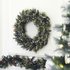 Argos Home Prelit Snowtipped Faux Foliage Christmas Wreath