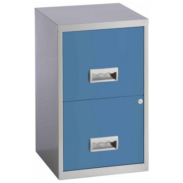 Buy Pierre Henry 2 Drawer Filing Maya Blue at Argos.co.uk