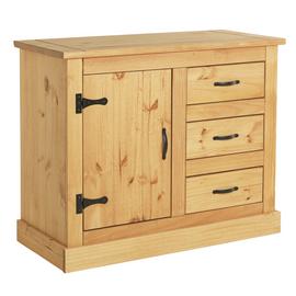 Argos Home San Diego 1 Door 3 Drawer Solid Pine Sideboard