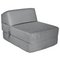 Argos Home Single Cotton Chairbed - Flint Grey