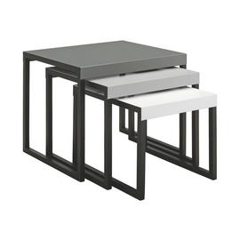 Habitat Kilo Metal Nest of Tables