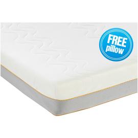 Dormeo Options Double Spring Mattress with Cotton, White Best Price and Cheapest