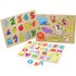 Chad Valley PlaySmart 3 Pack Wooden Puzzles