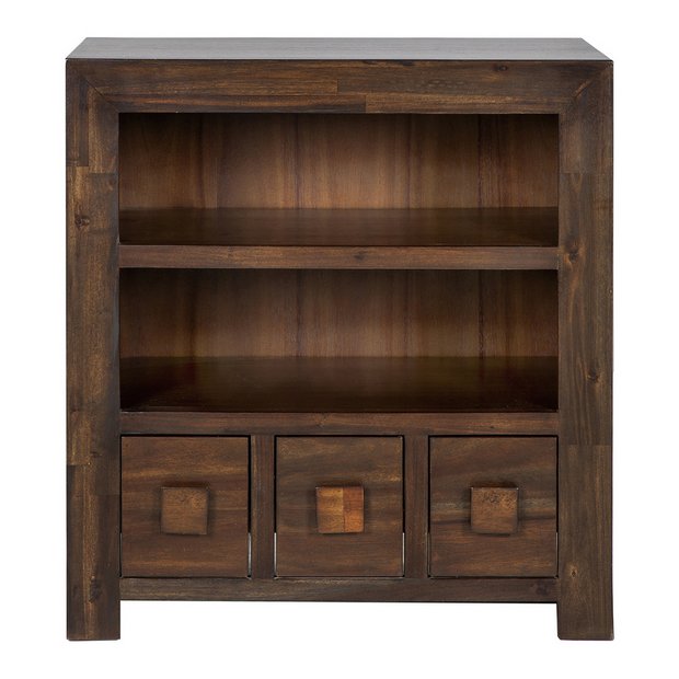 Buy Collection Jaipur Acacia 3 Drawer Bookcase at Argos.co.uk Your
