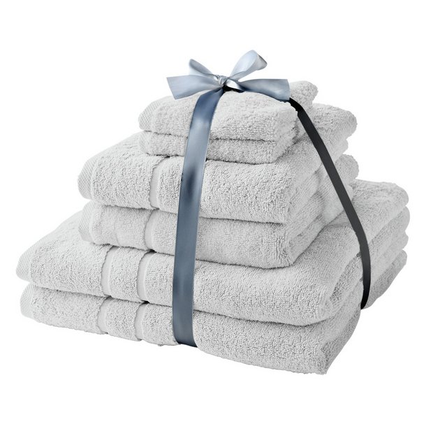 Buy HOME Zero Twist 6 Piece Towel Bale White at Argos.co.uk Your