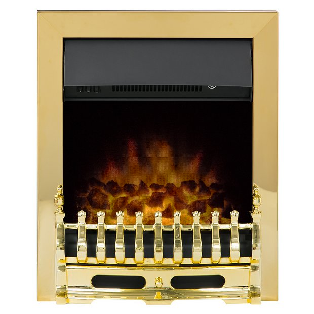 Buy Adam Blenheim 2kW Electric Inset Fire Brass at Argos.co.uk Your Online Shop for Fires