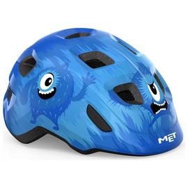Met Hooray Kids Helmet - Blue Monsters Glossy