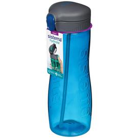 Sistema Hydrate Tritan Quick Flip Sipper Water Bottle -800ml