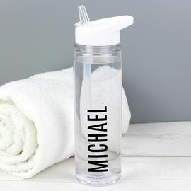 Personalised Message Name Only Water Bottle - 750ml
