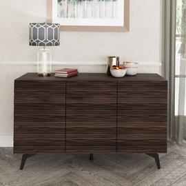 GFW Bantham 3 Door Sideboard - Walnut