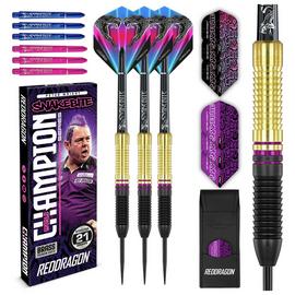 Red Dragon Peter Wright Snakebite 21g Brass Darts Set