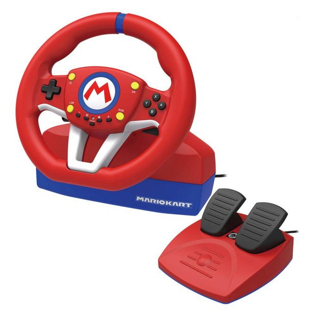 Nintendo switch with mario shop kart argos