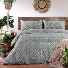 furn Tanza Sage Green Bedding Set - King size
