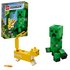 LEGO Minecraft BigFig Creeper and Ocelot Building Set 21156