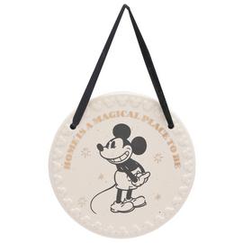 Disney Mickey Mouse Ceramic Home Plaque