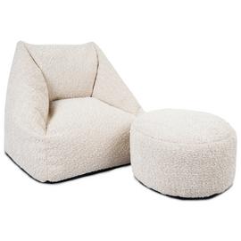 rucomfy Kids Snuggle Bean Bag Chair And Footstool