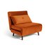 Argos Home Roma Fabric Chairbed - Orange