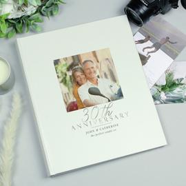 Personalised Message 30th Anniversary Photo Album