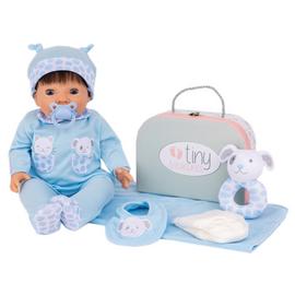 Tiny Treasures Dolls Blue Layette Set