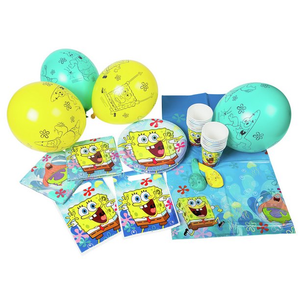 Buy SpongeBob SquarePants Party Pack for 16 Guests at Argos.co.uk