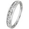 Revere 9ct White Gold Cubic Zirconia Eternity Ring