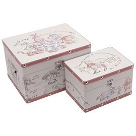 Disney Winnie The Pooh Storage Boxes - Set of 2