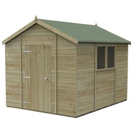 Forest Timberdale 2 Windows Apex Shed - 10 x 8ft
