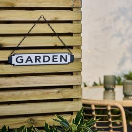 Home Garden Sign