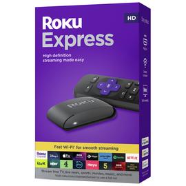 Roku Express HD Streaming Device with HDMI Cable and Remote
