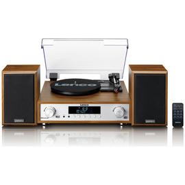 Lenco MC-160WD Belt-Drive Turntable with Bluetooth - Oak