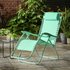 Argos Home Zero Gravity Sun Lounger - Teal